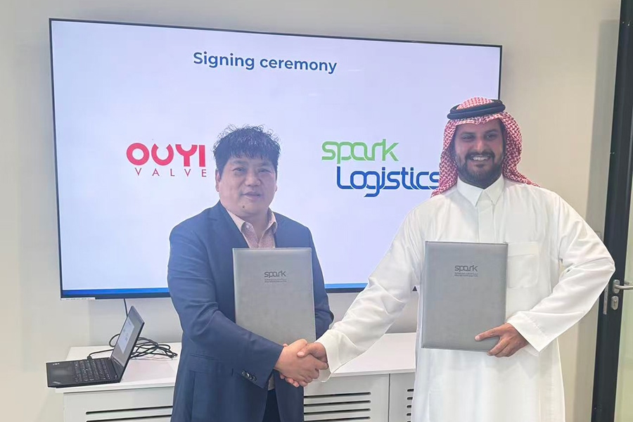 OUYI Valve Arabia Signs Agreement with SPARK Logistics